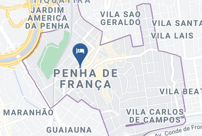 Sao Paulo Penha - Hotel City Penha Maps