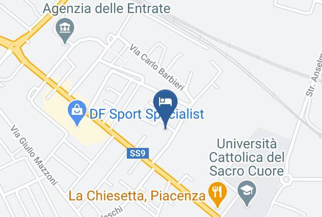 Piacenza - Hotel City Piacenza Maps