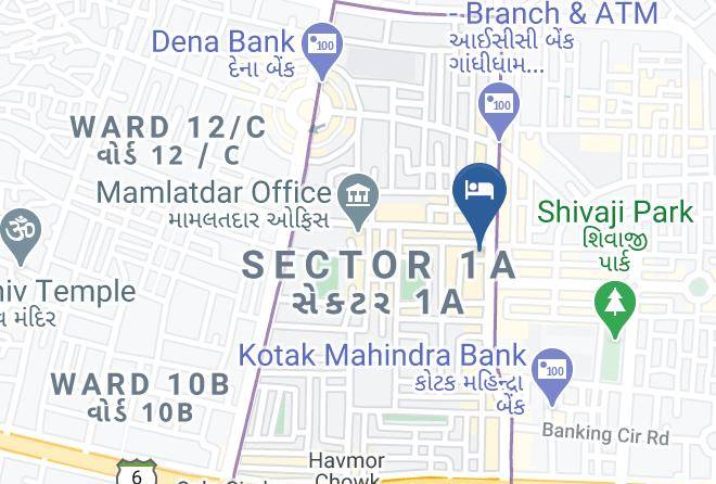 Gandhidham - Hotel City Plaza Maps