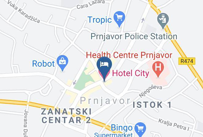 Doboj - Hotel City Maps