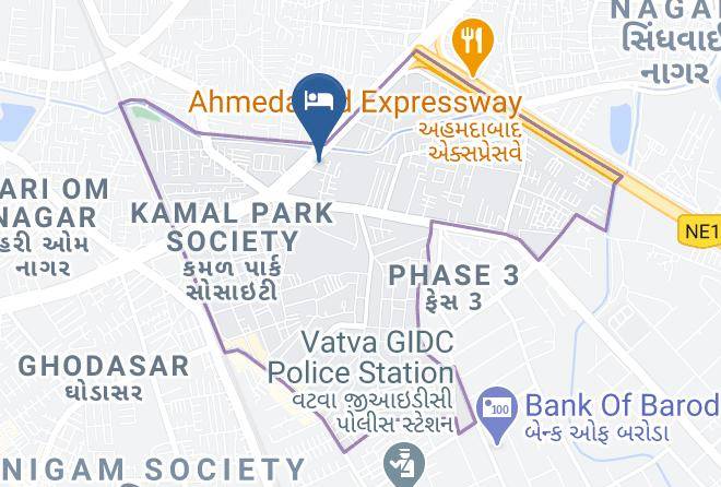 Ahmadabad - Hotel City Pulse Maps