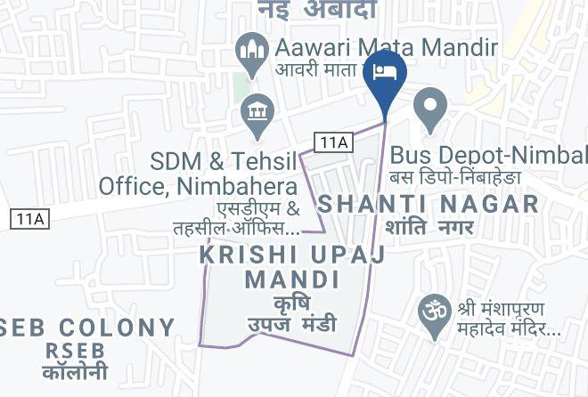 Nimbahera - Hotel City Star Maps