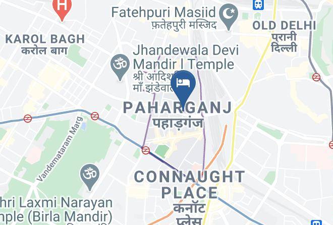 Paharganj - Hotel City Star Maps