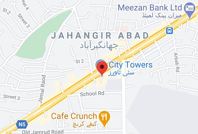 Peshawar - Hotel City View Maps