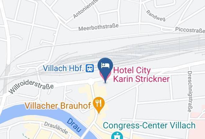 Villach - Hotel City Karin Strickner Gmbh Maps