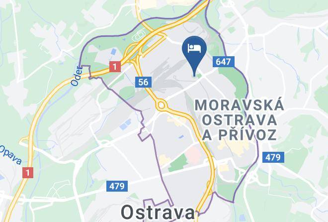 Ostrava - Hotel City City Maps