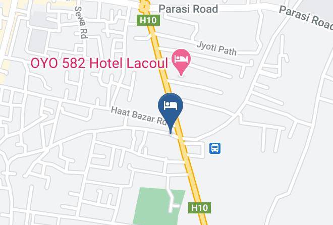 Bhairawa - Hotel Citymax International Lumbini Nepal Maps