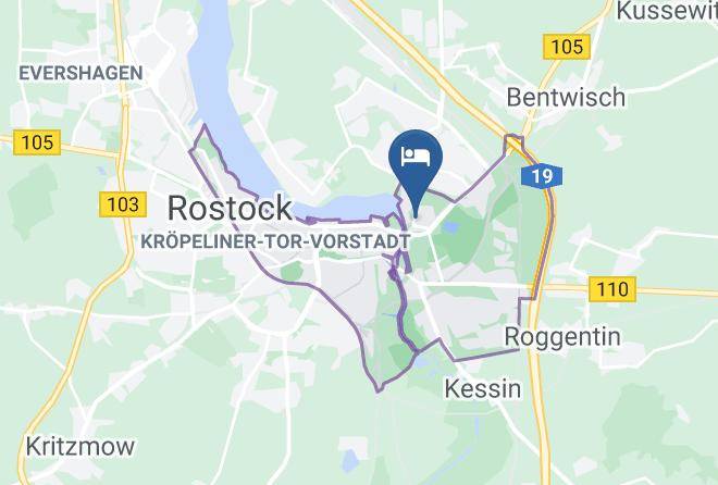 Rostock - Hotel Citymaxx Maps