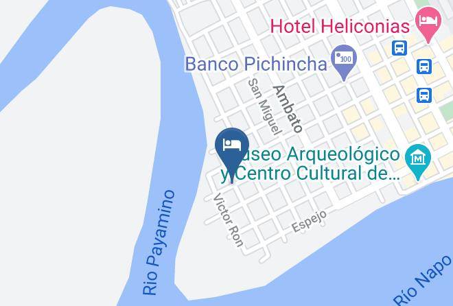 Francisco De Orellana - Hotel Ciudad Canela Maps