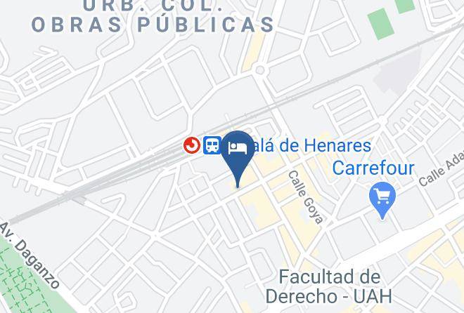 Madrid - Hotel Ciudad De Alcala Maps