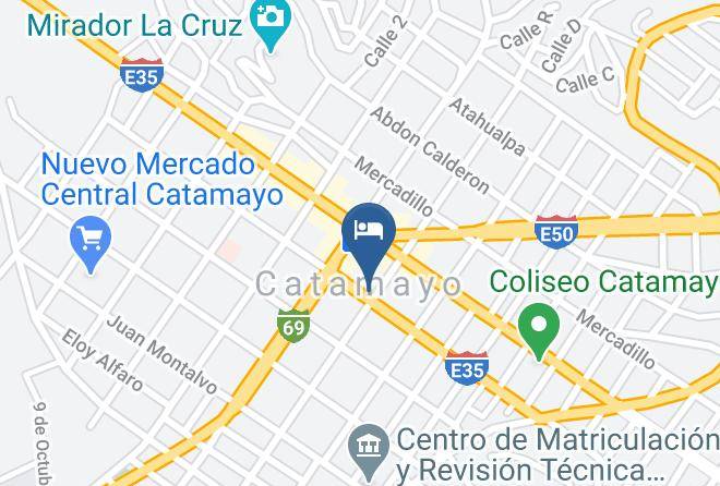 Hotel Ciudad De Catamayo Map