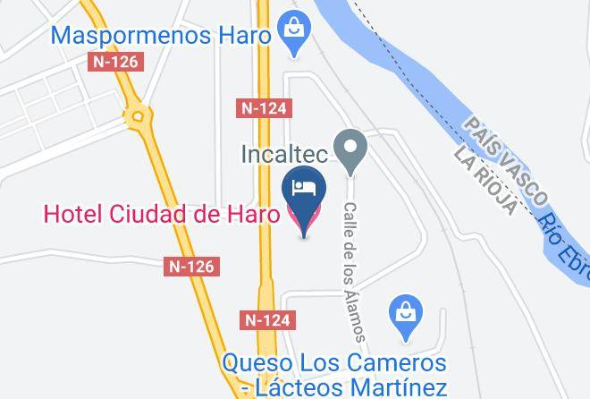 La Rioja - Hotel Ciudad De Haro Maps