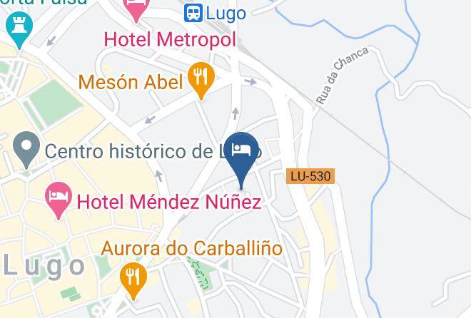 Lugo - Hotel Ciudad De Lugo Maps