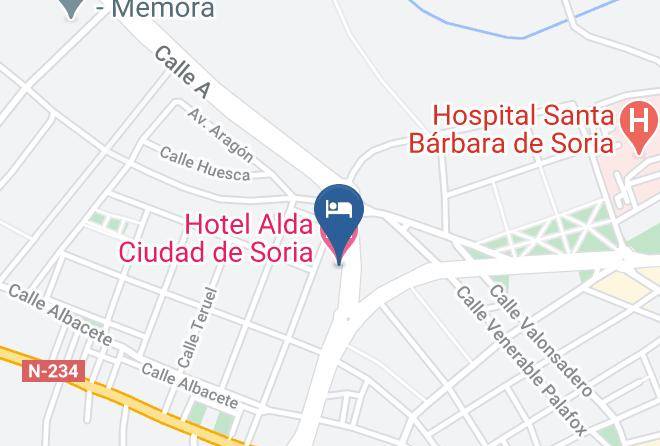 Soria - Hotel Alda Ciudad De Soria Maps