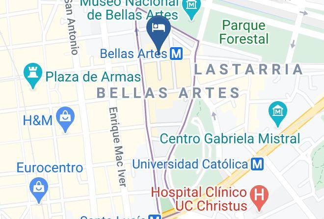 Hotel Ciudad De Vitoria Map