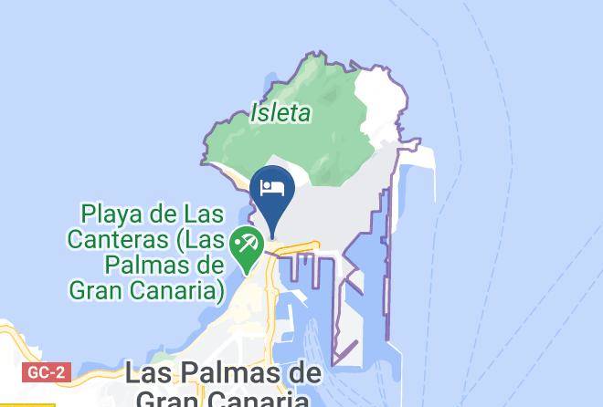 Las Palmas - Hotel Ciudad Del Mar Maps