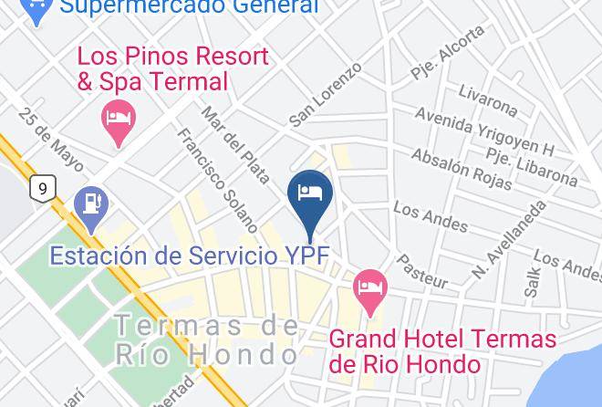 Rio Hondo - Hotel Ciudad Del Sol Maps