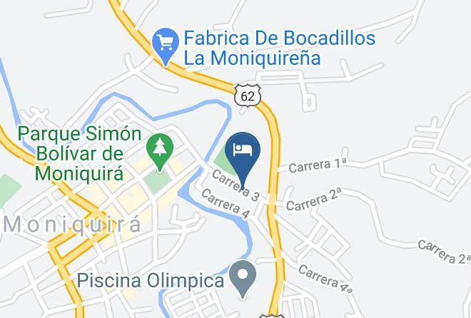 Hotel Ciudad Dulce Map