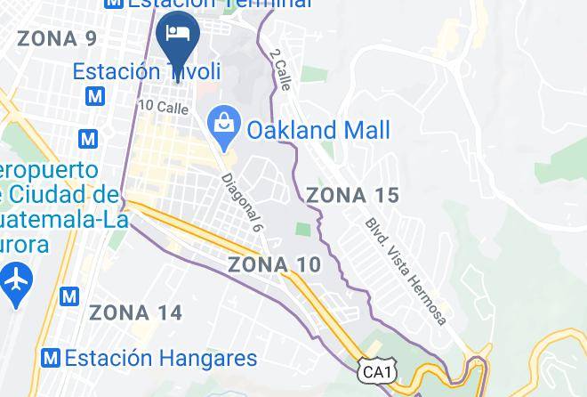 Guatemala - Hotel Ciudad Vieja Maps