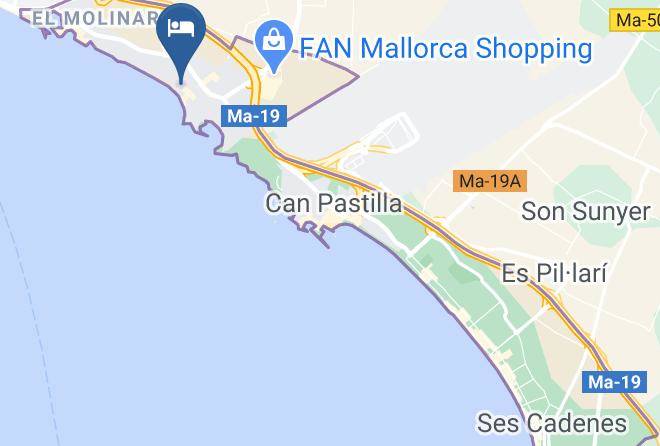Baleares - Hotel Ciutat Jardi Maps