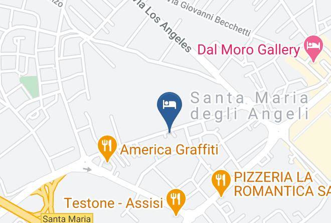 Perugia - Hotel Cladan Maps