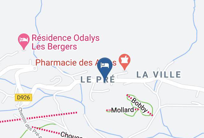 Savoie - Hotel Clairevie Maps