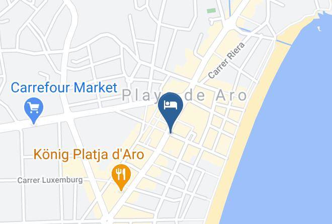 Girona - Hotel Claramar Maps