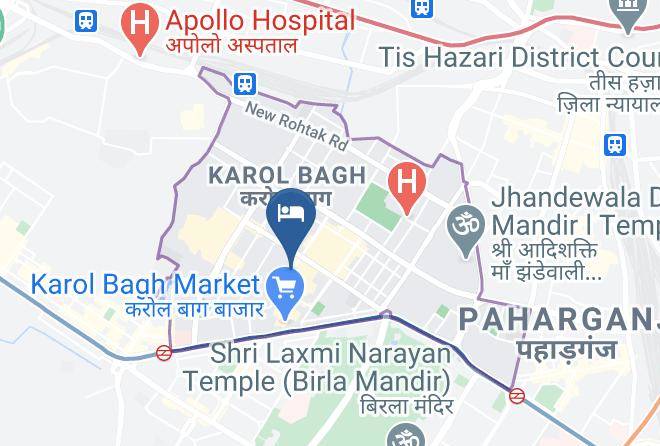 Karol Bagh - Hotel Clark International Maps