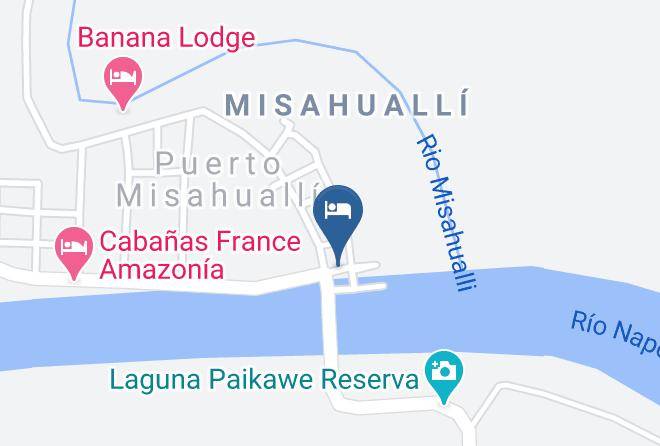 Tena - Hotel Clarke's Misahualli Maps