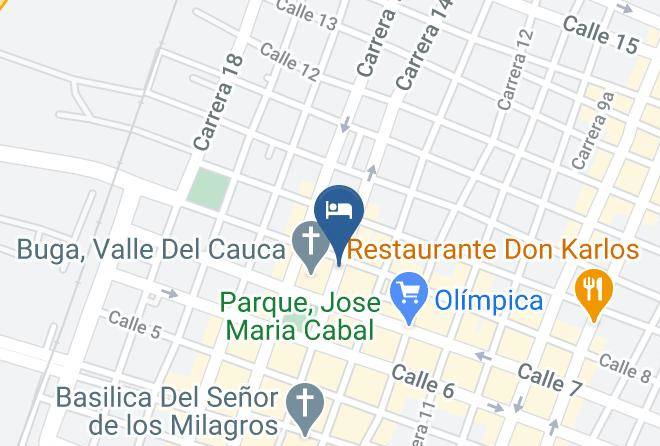 Buga - Hotel Claro De Luna Maps