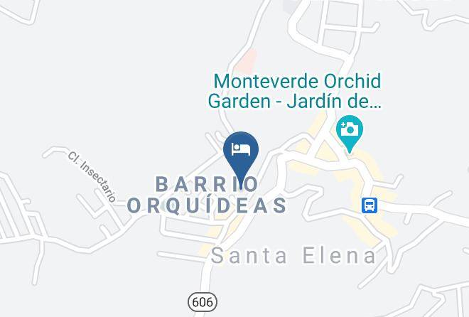 Monte Verde - Hotel Claro De Luna Maps