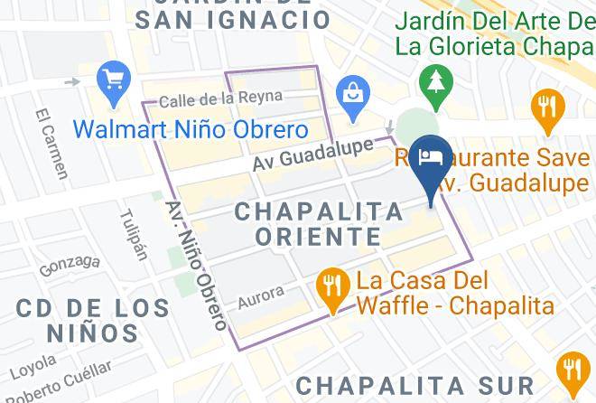 Zapopan - Hotel Clarum Maps