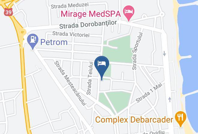Eforie - Hotel Clas Maps