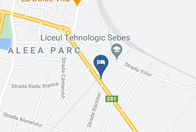 Sebes - Hotel Clasic Maps