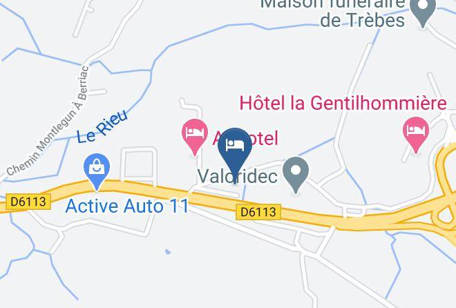 Aude - Hotel Class'eco Maps