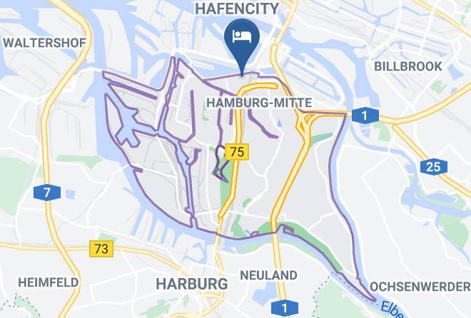 Stadt Hamburg - Hotel Class Maps