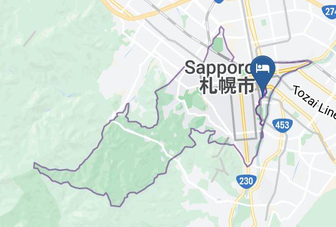 Sapporo City Chuo Ward - Hotel Classe Stay Sapporo Maps