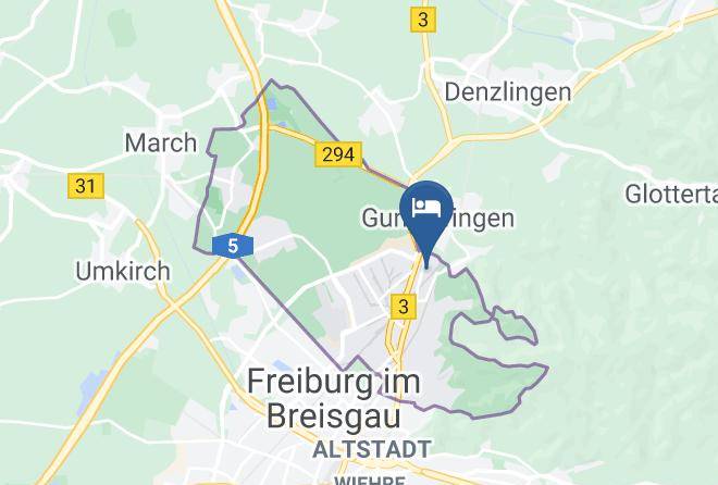 Freiburg - Hotel Classic Maps