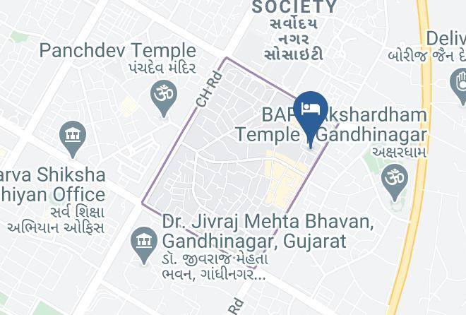 Gandhinagar - Hotel Classic Maps