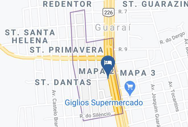 Guarai - Hotel Classic Maps