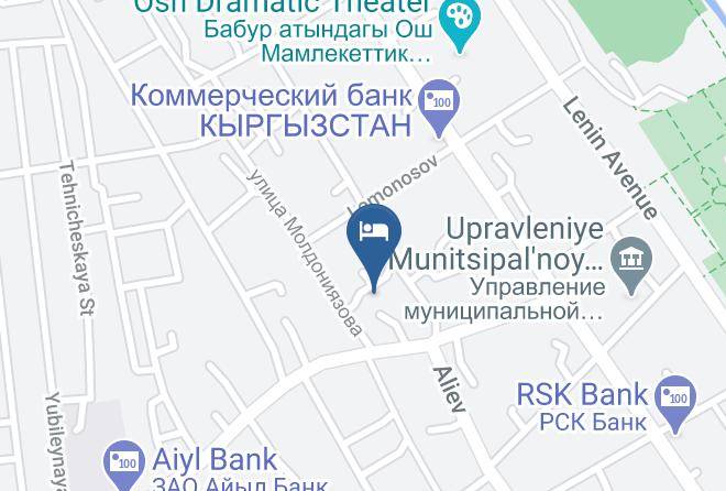Osh - Hotel Classic Maps
