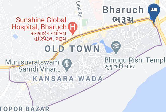Bharuch - Hotel Classic Regency Maps