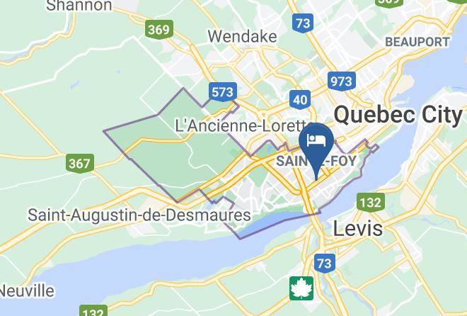 Capitale Nationale - Hotel Classique Maps
