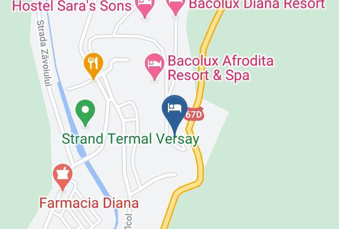 Baile Herculane - Hotel Claudia Maps