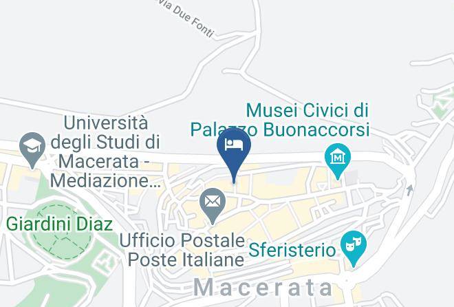Macerata - Hotel Claudiani Maps