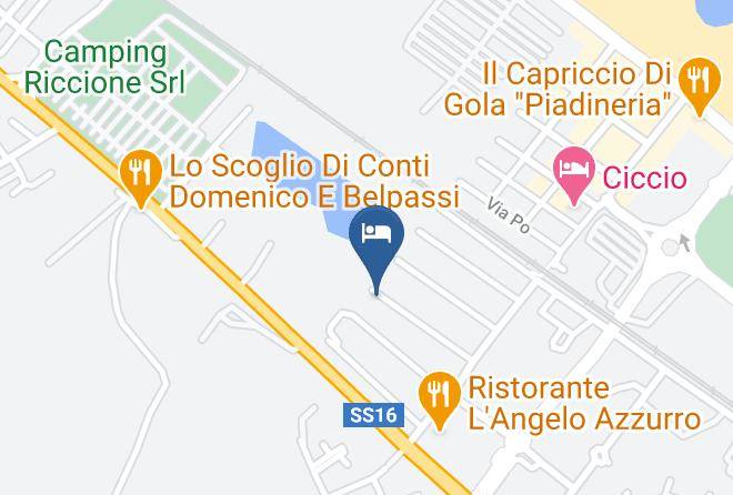 Rimini - Hotel Claudio Maps