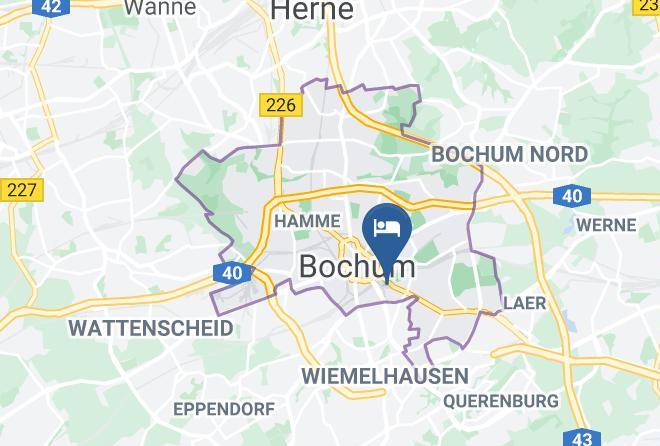 Bochum - Hotel Claudius Maps