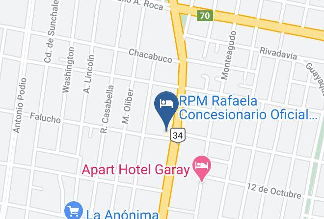Castellanos Department - Hotel Claumar Maps
