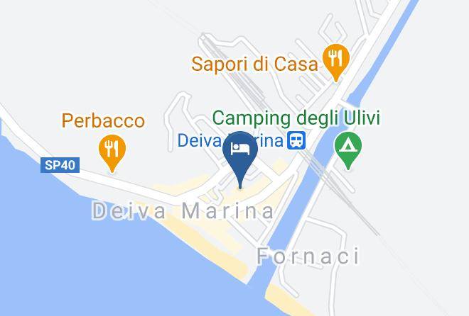La Spezia - Hotel Clelia Logis Deiva Marina Maps