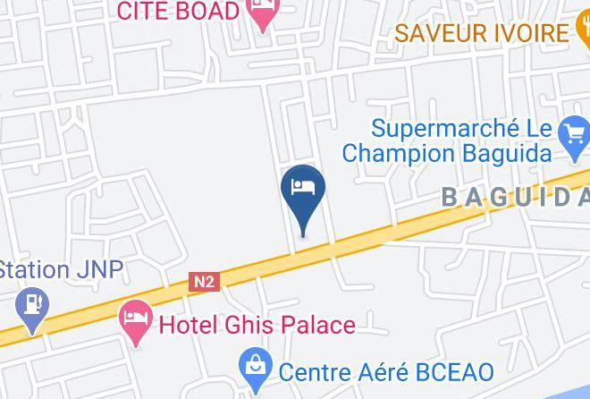 Golfe - Hotel Clementine Maps